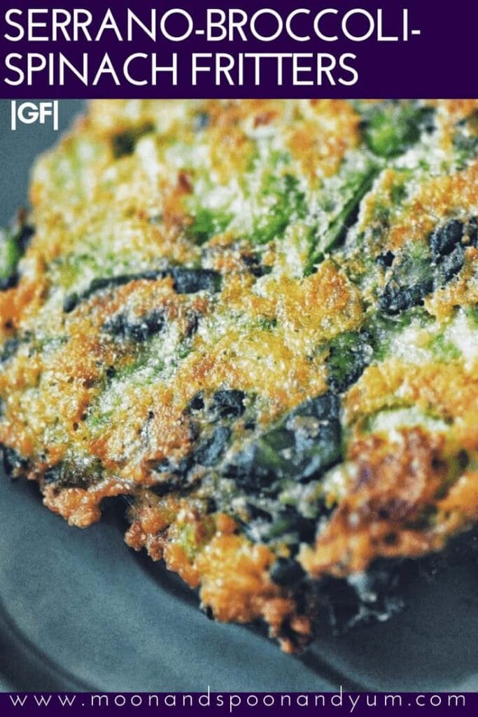 pinterest pin for gf fritters