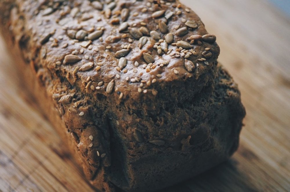  Magic Tahini Seed Bread (Gluten Free, Flour Free) - An amazing gluten-free, flourless, dairy-free tahini seed bread. It's magic! | moonandspoonandyum.com #tahini #bread #seed #flourless #dairyfree #glutenfree #magic 