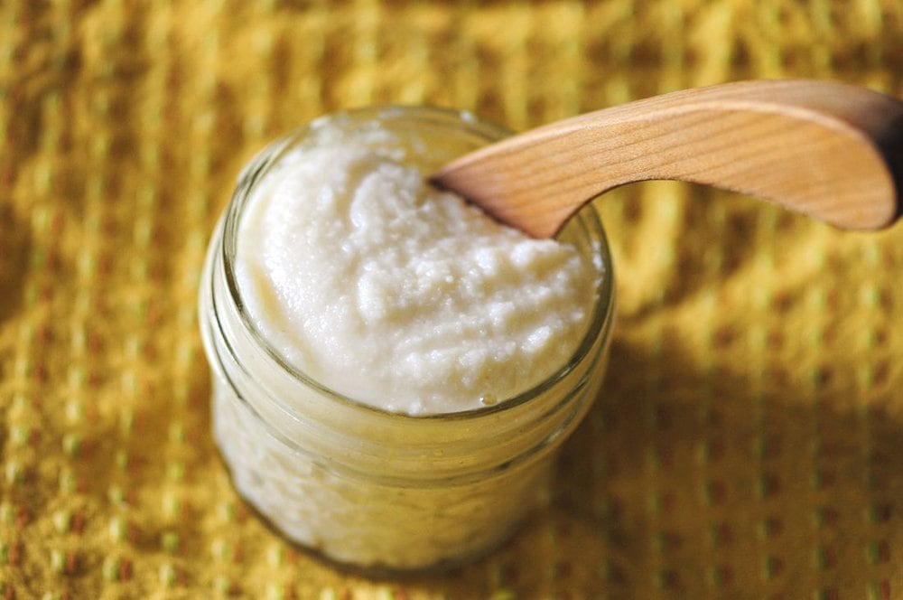  How To Make Coconut Butter (Vegan, Gluten Free) - Super easy, healthy, creamy and delicious gluten-free & vegan coconut butter (also known as 'manna')! | #coconut #coconutbutter #diy #howto #coconutmanna #easy #healthy #1ingredient #blender #vegan #glutenfree #condiment 