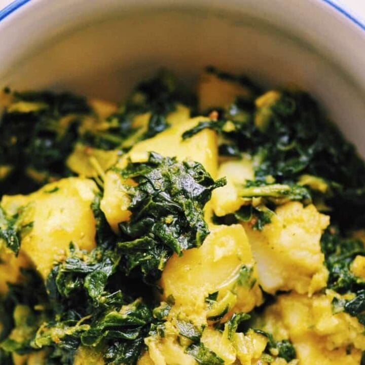 Spicy Kale & Potato Curry (Vegan, Gluten-Free)