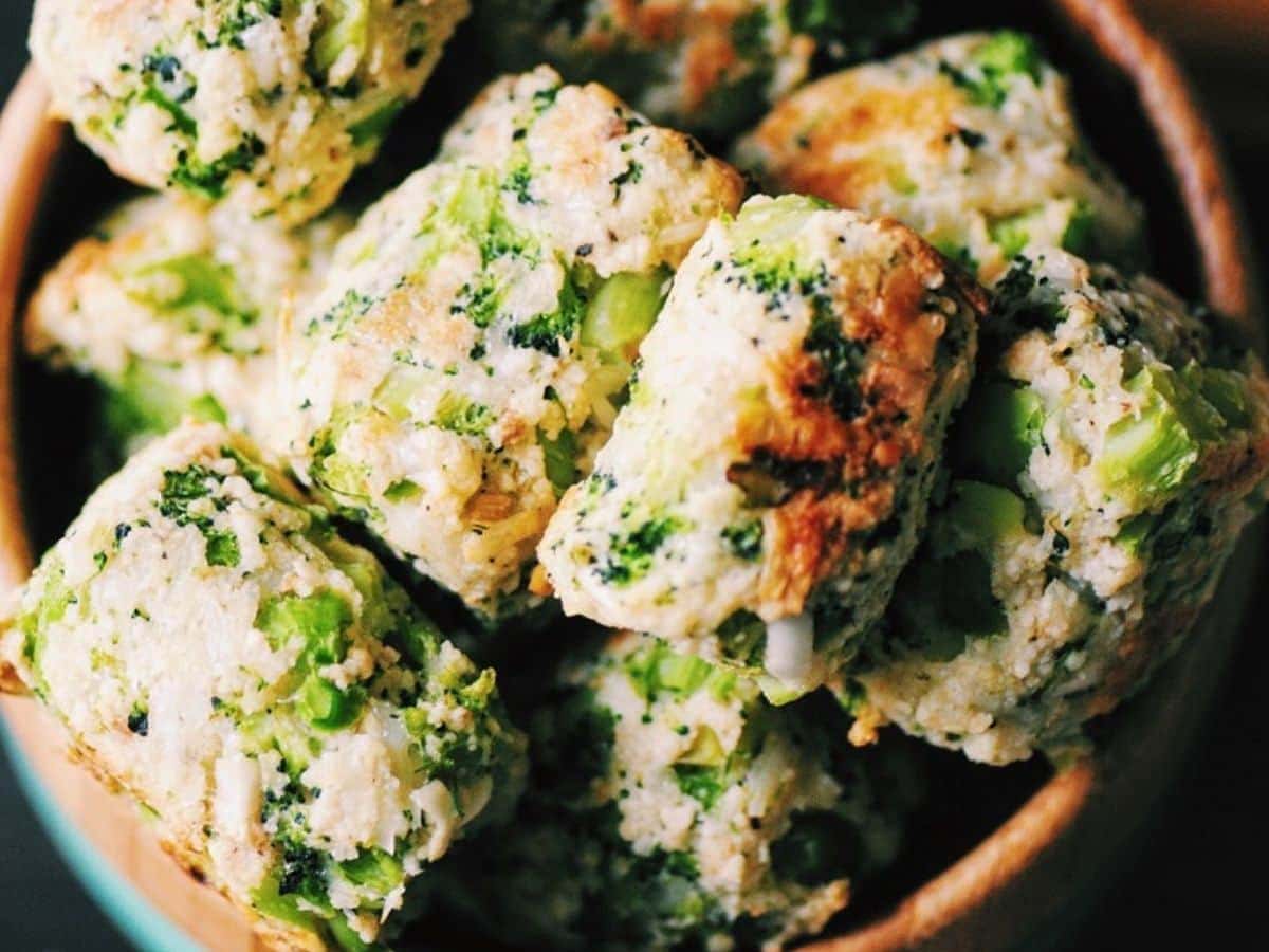 Gluten-Free Baked Broccoli Tots - MOON and spoon and yum