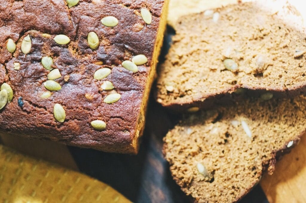 Sweet & Spicy Pumpkin Seed Bread (GlutenFree) MOON and spoon and yum