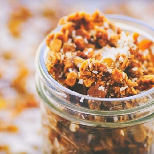 Carrot Cake Granola - MOON and spoon and yum