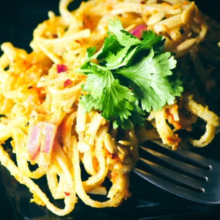 Peanut-Free Pad Thai with Pumpkin Seed Butter