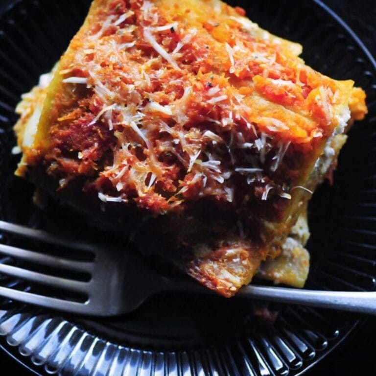 Gluten-Free Vegetarian Butternut Squash Lasagna