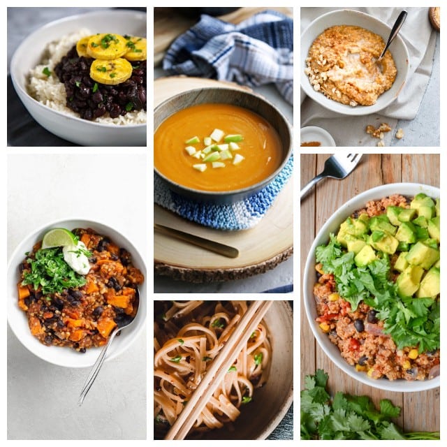  15 Healthy Instant Pot Winter Dishes (Gluten-Free, Vegetarian) — This healthy round-up is full of nourishing, warm, hearty and comforting Instant Pot pressure cooker meals perfect for cold winter days and nights! All of these easy and delicious recipes are gluten-free & vegetarian! #instantpotmeals #healthyinstantpot #pressurecookermeals #veganinstantpot #instantpotvegetarian #glutenfreeinstantpot #winterdishes #comfortfood #instantpot 