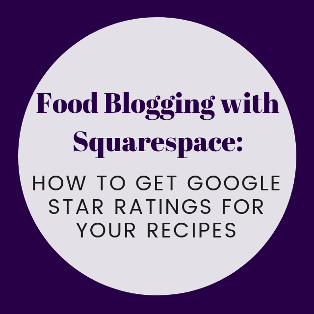  Food Blogging with Squarespace: How To Get Recipe Star Ratings in Google Search Results — In just three simple steps you can have legitimate star ratings for your recipes that display in both Google Search Results and below your Pinterest rich pins! #squarespacefoodblog #squarespacefoodblogging #recipestarratings #googlestarratings #foodblogging #foodblogresources #squarespacestarratings #richpins #squarespaceblog #foodblog #googlestarratings 