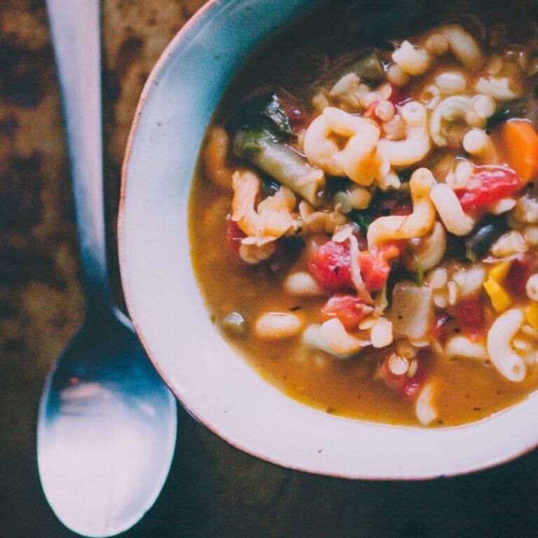 Gluten-Free Lentil Minestrone Soup