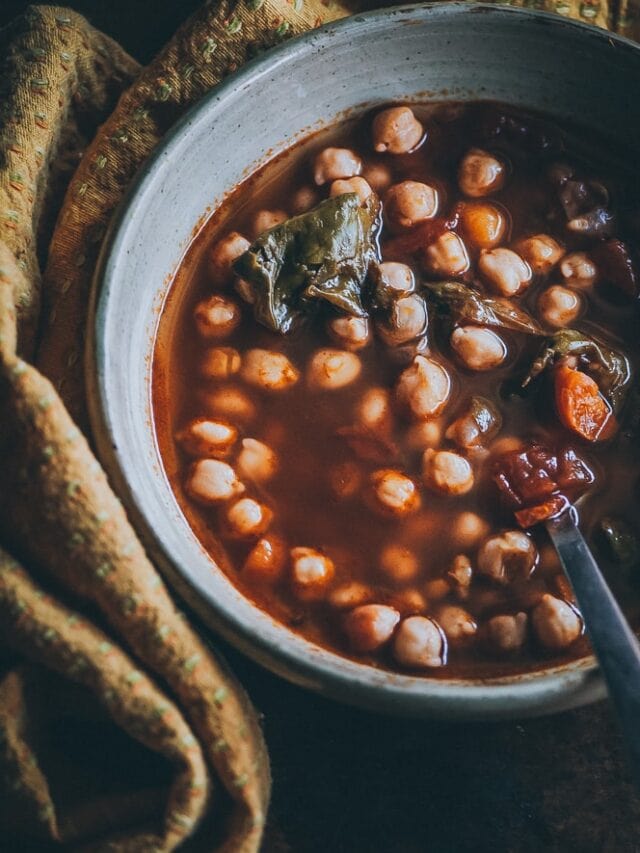 Instant Pot Cajun Spiced Chickpea Soup (Vegan) Story