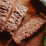 sliced loaf of coconut flour zucchini bread