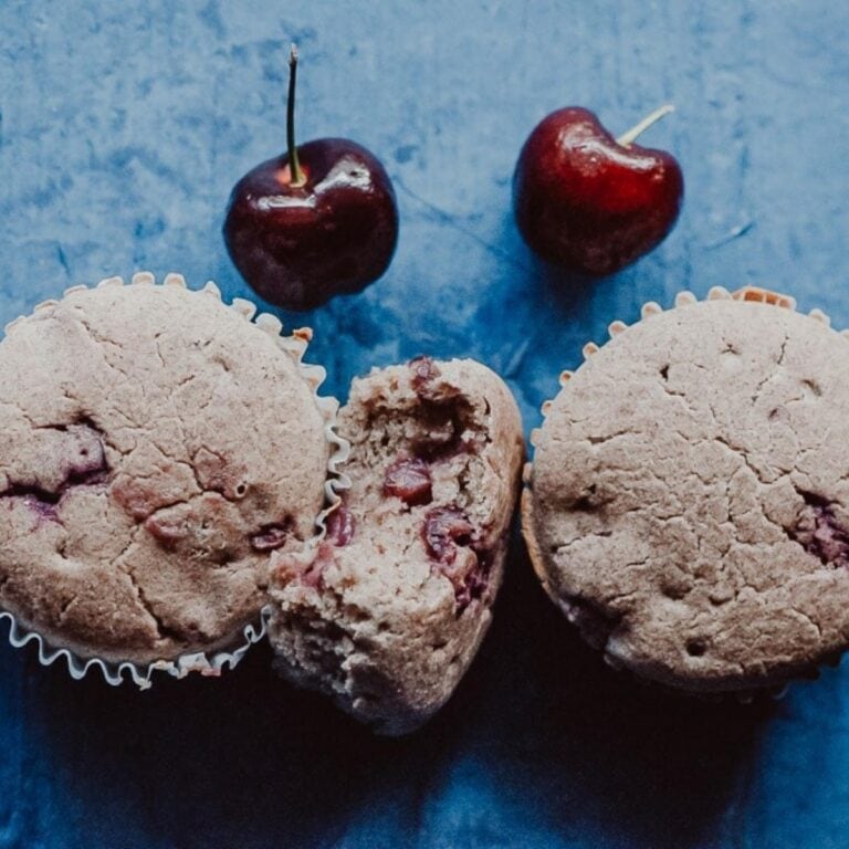 Gluten-Free Cherry Muffins