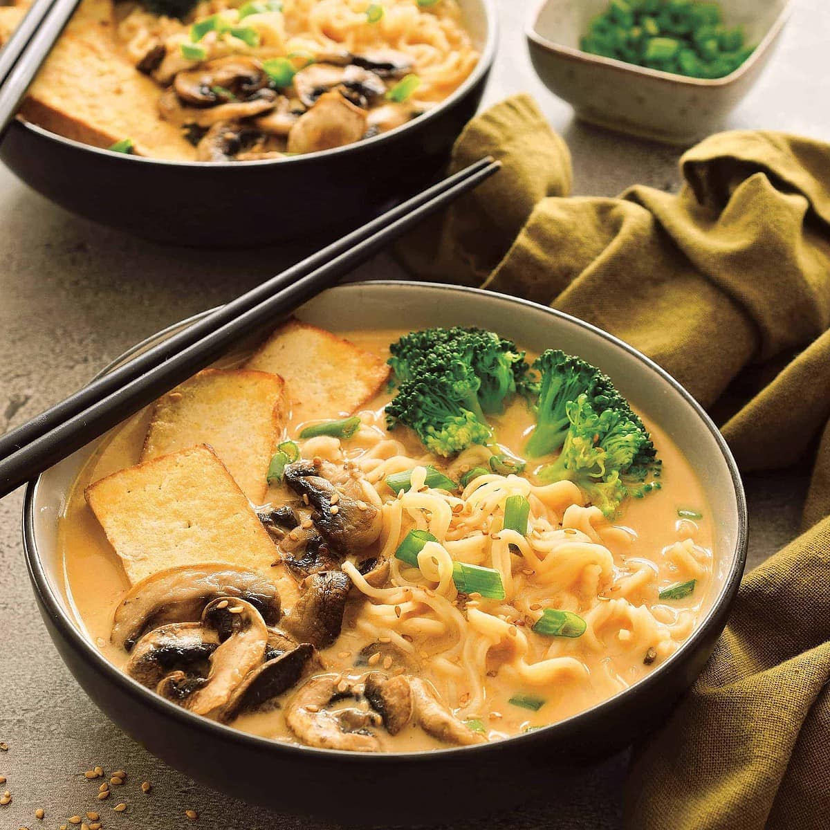 Vegan Hot Pot (creamy miso broth)