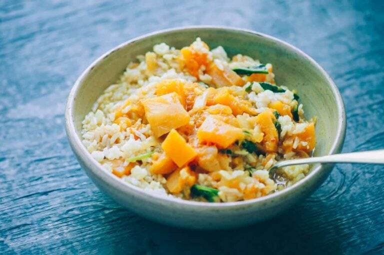 Butternut Squash Curry (Stovetop + Instant Pot)