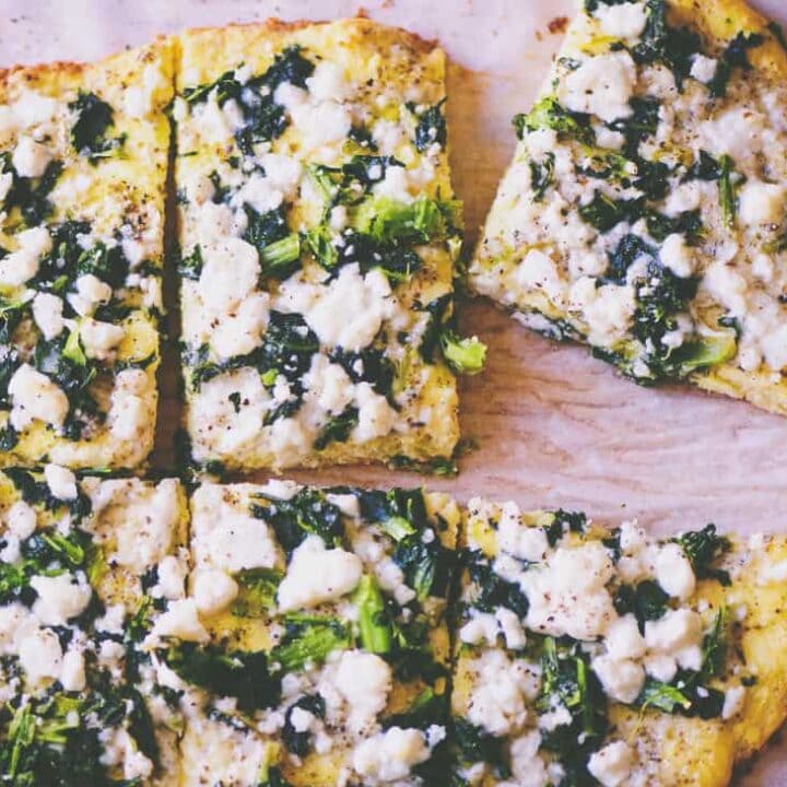 Coconut Flour Pizza Crust (Gluten-Free, Keto)