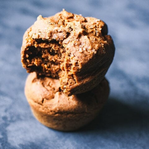 Gluten-Free Gingerbread Muffins with CBD (Vegan)
