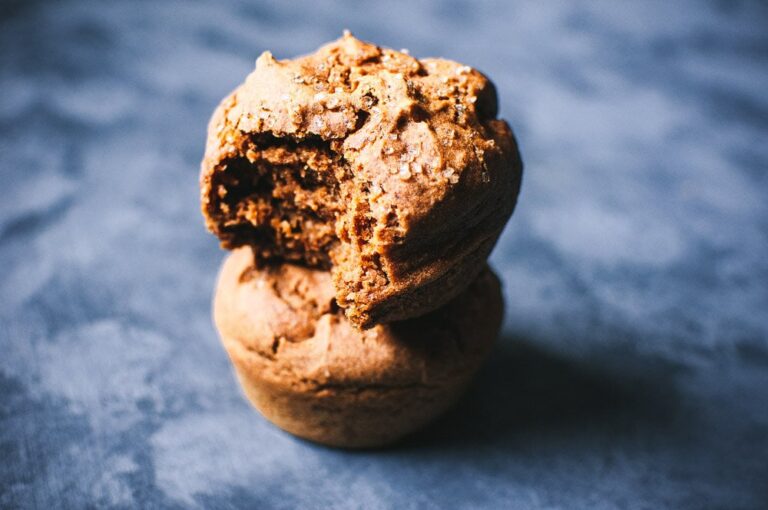 Gluten-Free Gingerbread Muffins with CBD (Vegan)