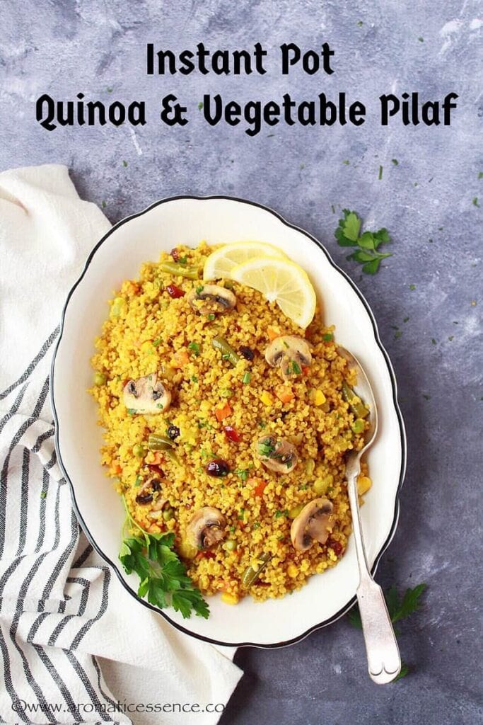 Instant Pot Quinoa Recipes (GlutenFree, Vegetarian) MOON and spoon