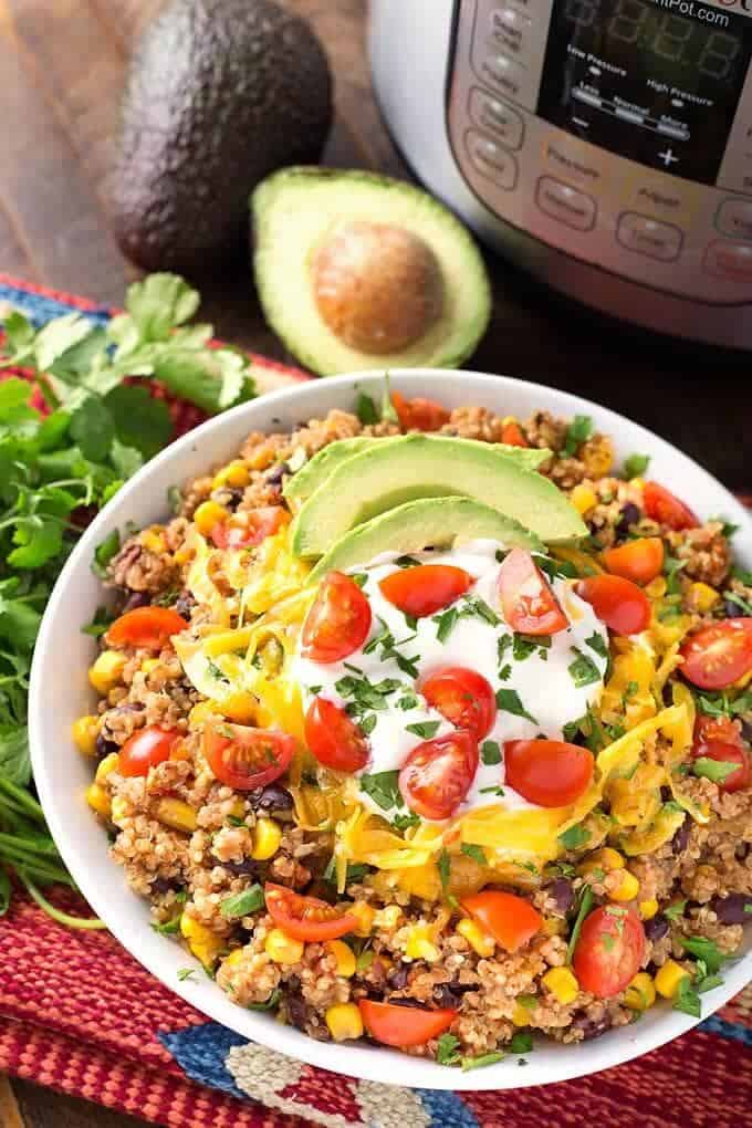 Instant Pot Quinoa Recipes (Gluten-Free, Vegetarian) - MOON and spoon ...