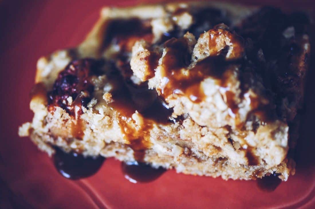 caramel apple cheesecake