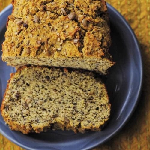 The Yummiest Coconut Flour Seed Bread (Gluten-Free, Keto, Dairy-Free) 9