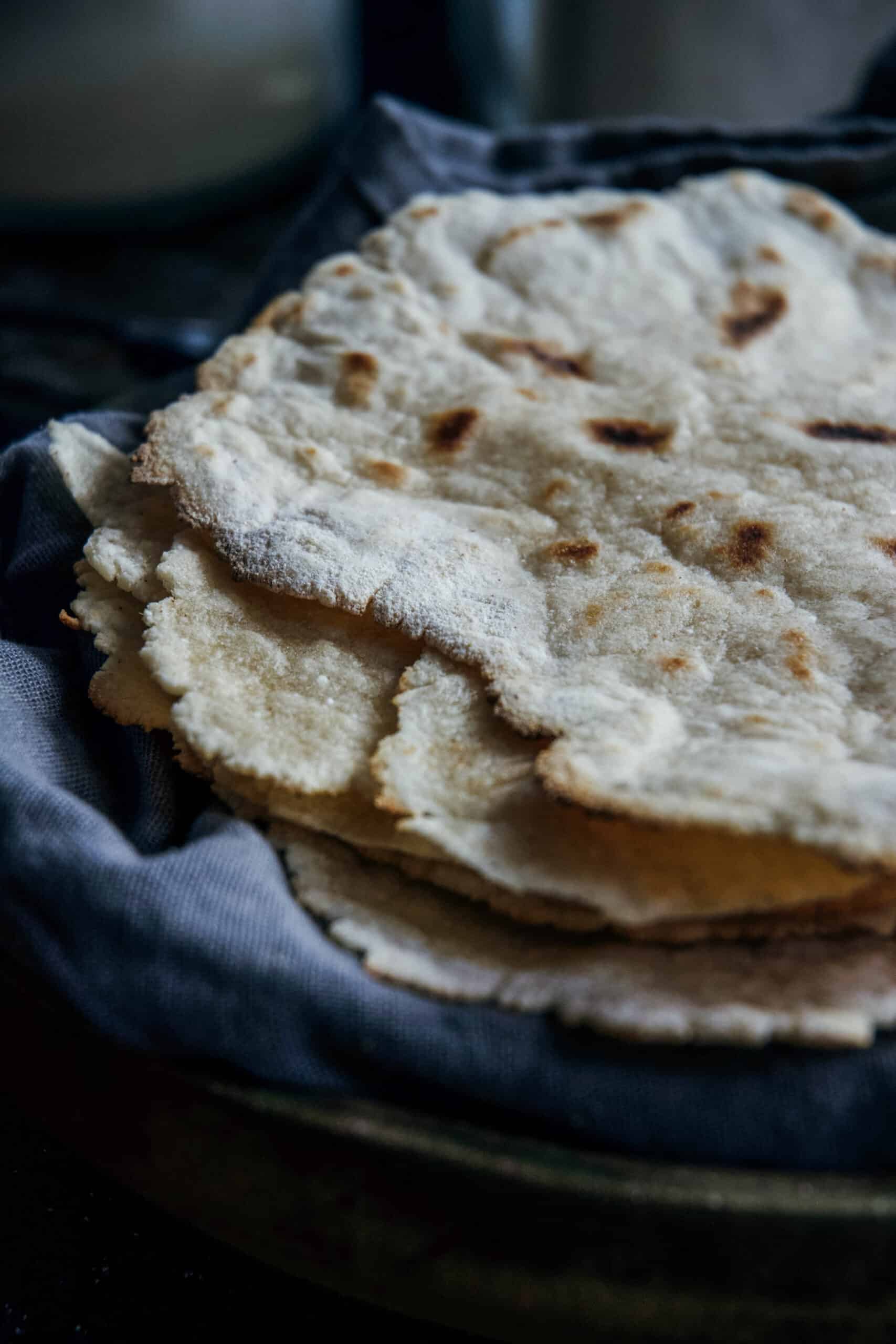 Cassava Flour Tortillas