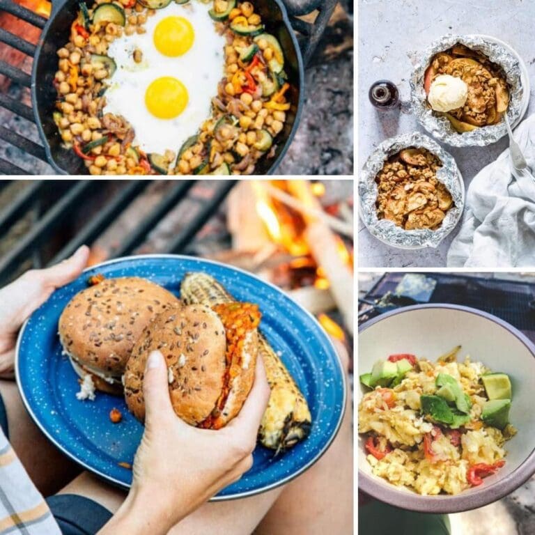 35 Vegetarian Camping Food and Meal Ideas