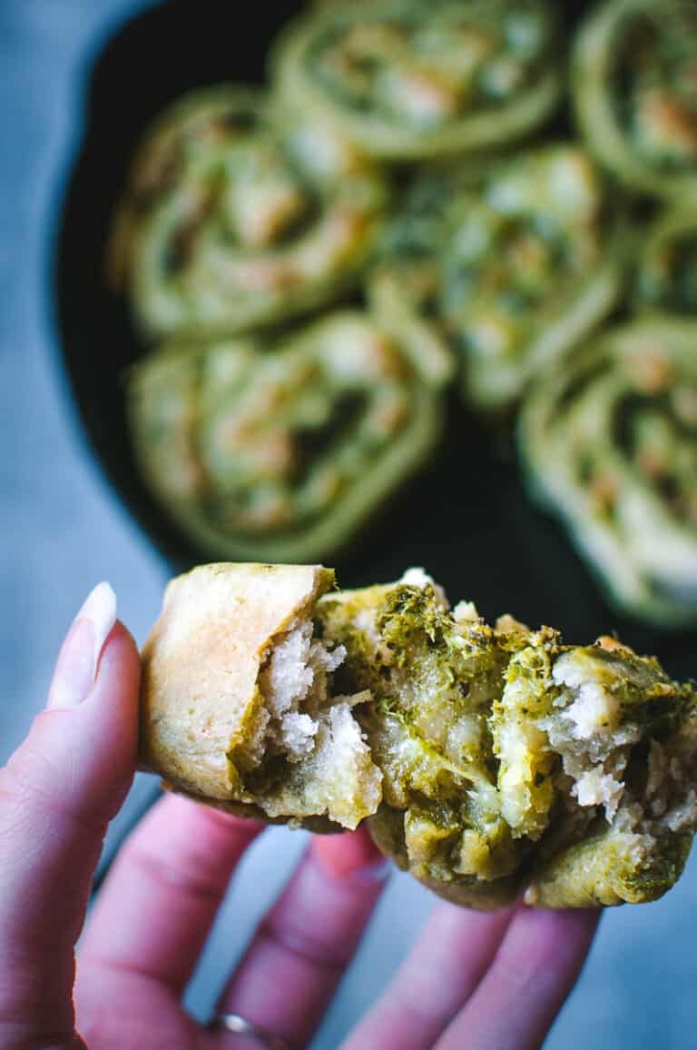 Gluten-Free Pesto Pizza Rolls | MOON and spoon and yum