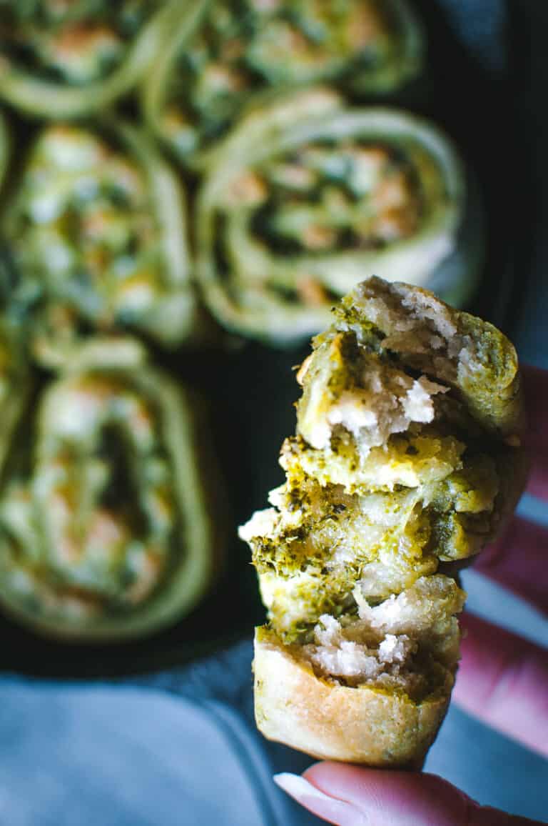 Gluten-Free Pesto Pizza Rolls | MOON and spoon and yum