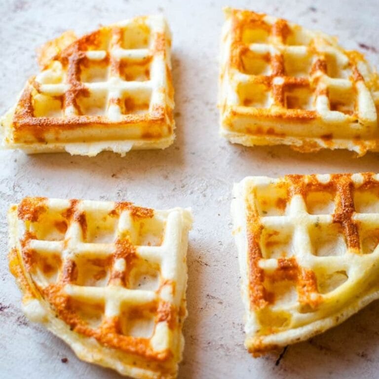 Gluten-Free Cheesy Bread Waffles