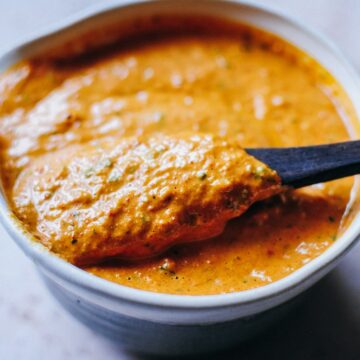 almond romesco sauce