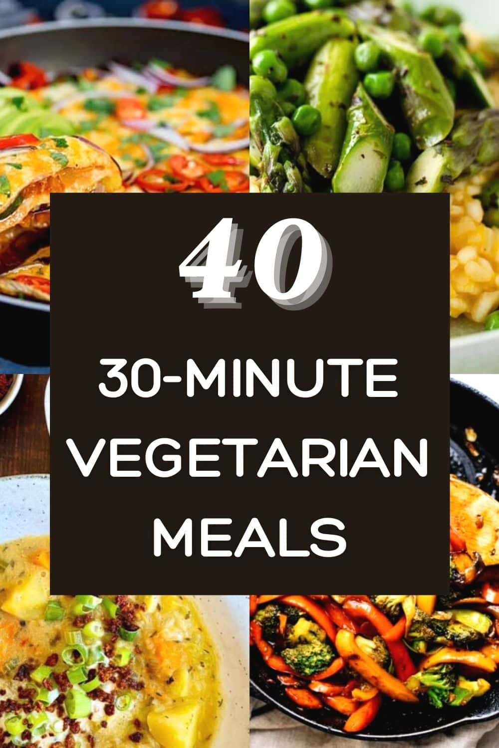 40 Nourishing 30 Minute Vegetarian Meals Gluten Free 