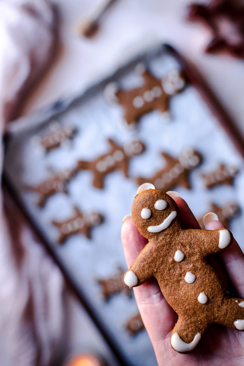 Gluten Free Gingerbread Man Cookies