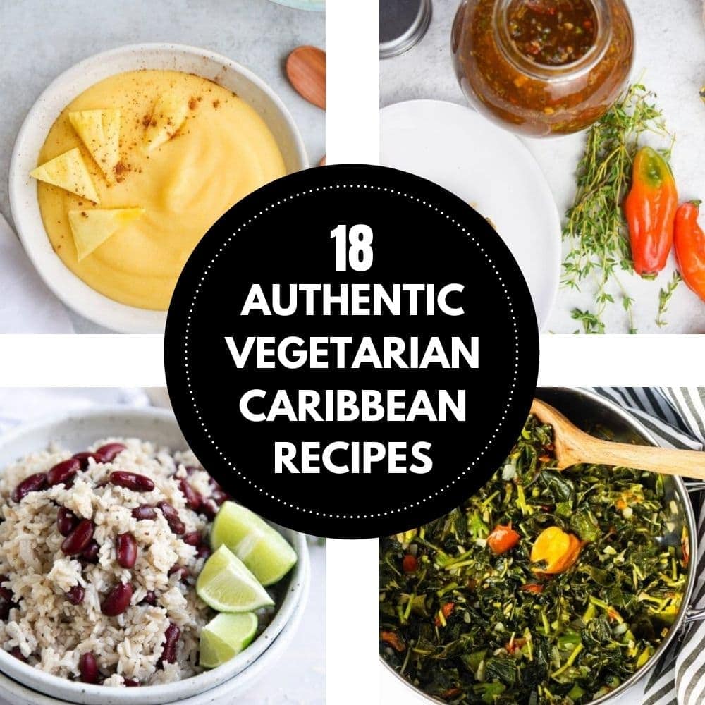 vegetarian caribbean recipes banner
