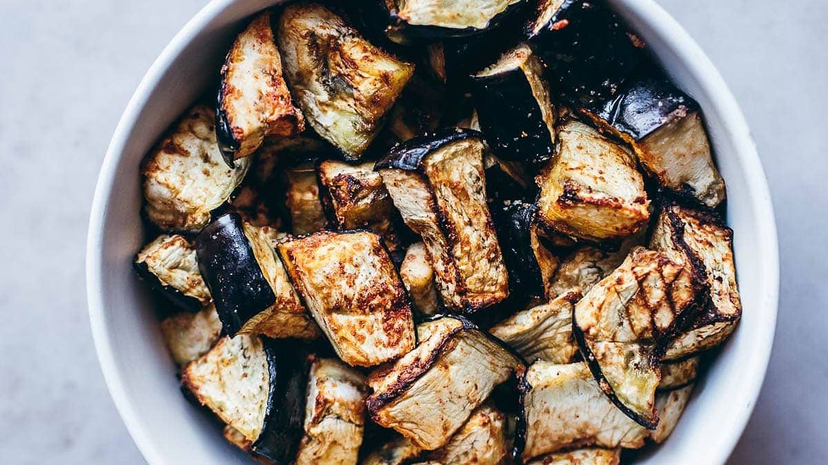 Air Fryer Eggplant - Upstate Ramblings