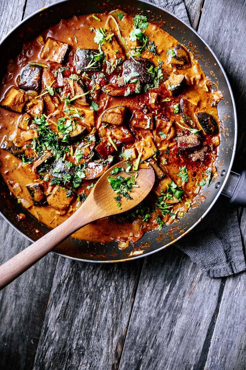 Aubergine Curry