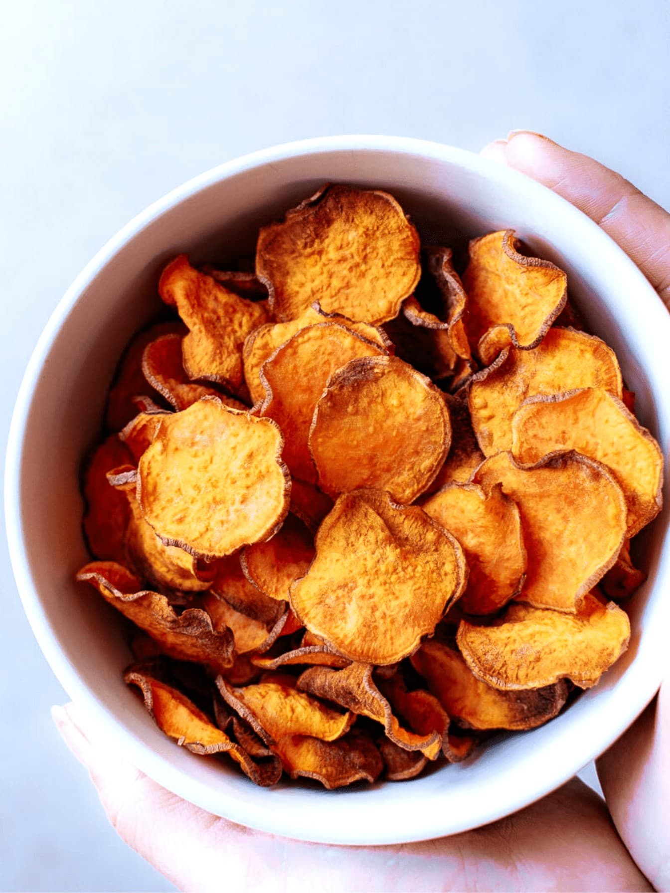 Air Fryer Sweet Potato Chips Moon And Spoon And Yum 1538