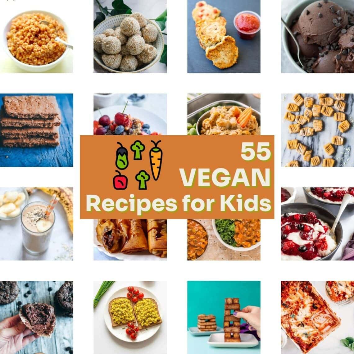 60+ Amazing Vegan Recipes for Kids - MOON and spoon and yum