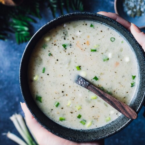 The BEST Potato Soup!