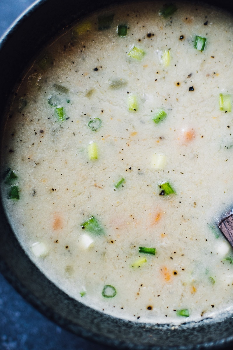 The Best Vegan Potato Soup Recipe (Gluten-Free)