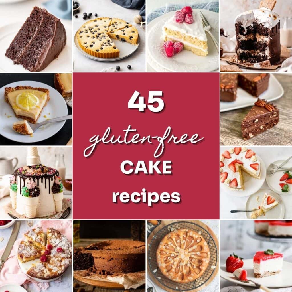 a gluten free cake recipes featured image