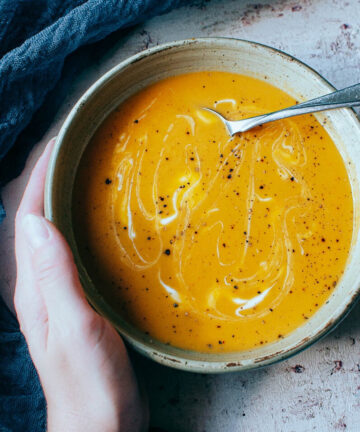 Sweet Potato Soup (Instant Pot   Stovetop) MOON and spoon and yum