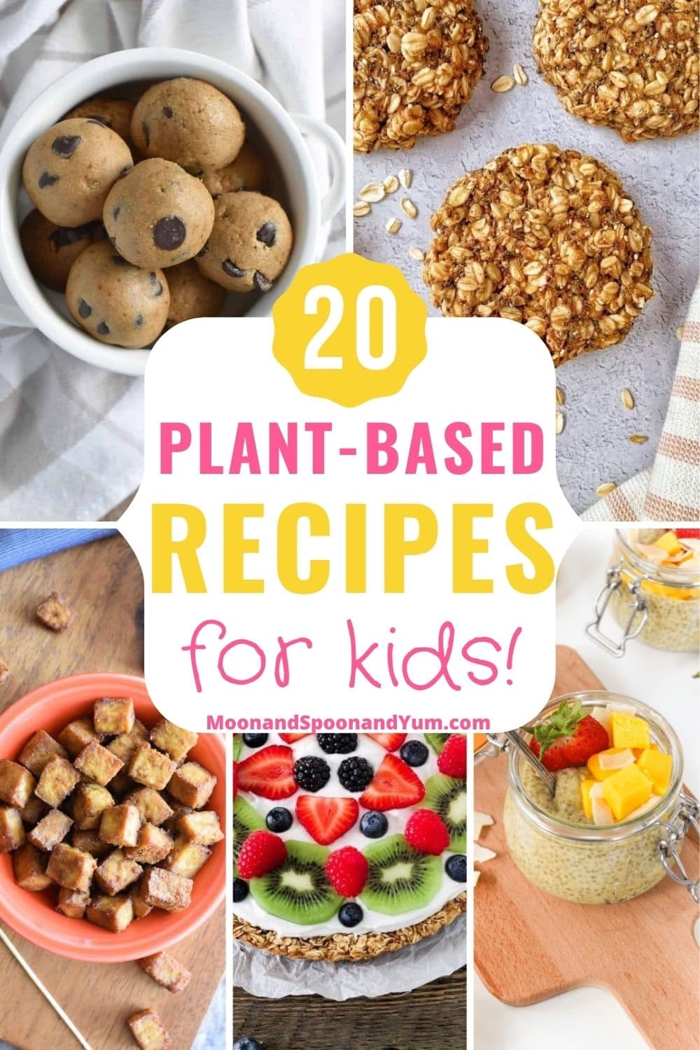 20+ Healthy Plant Based Recipes for Kids