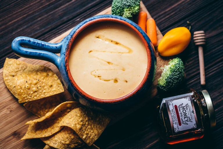 Spicy Ghost Pepper Queso Dip (GlutenFree) MOON and spoon and yum