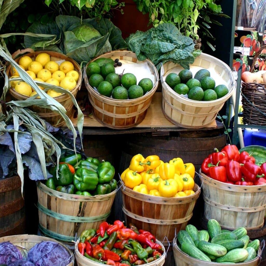 august produce stand