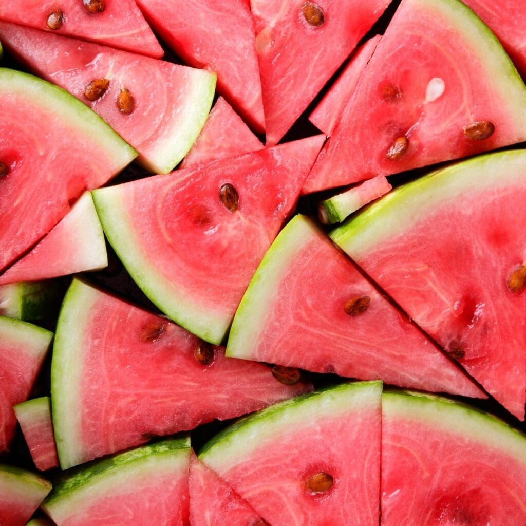 watermelon slices