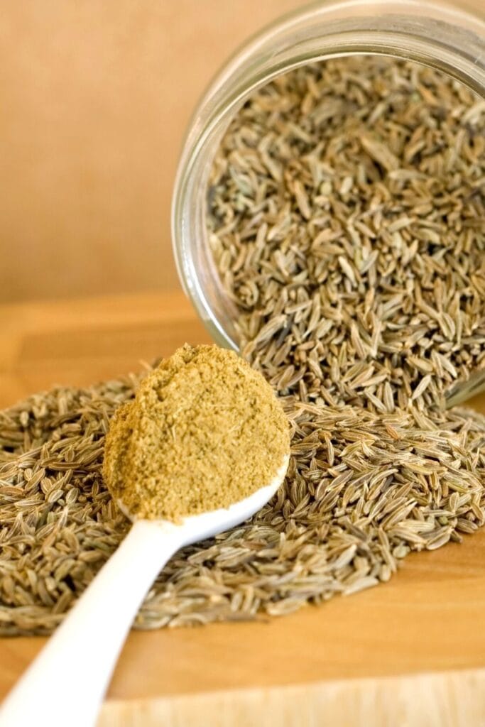 cumin seeds and ground cumin as a turmeric alternative