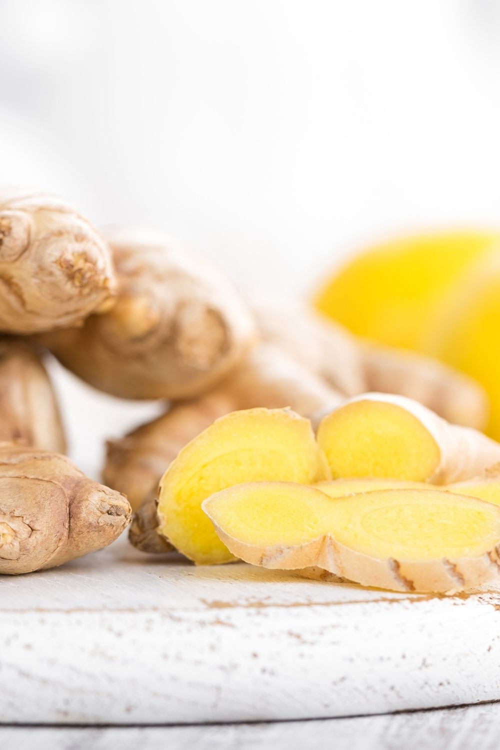 fresh ginger root makes a great replacement for fresh lemongrass