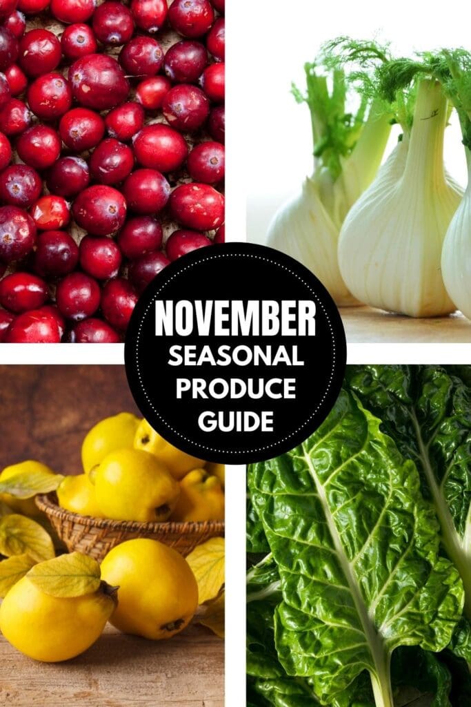 What's in Season - November Produce Guide