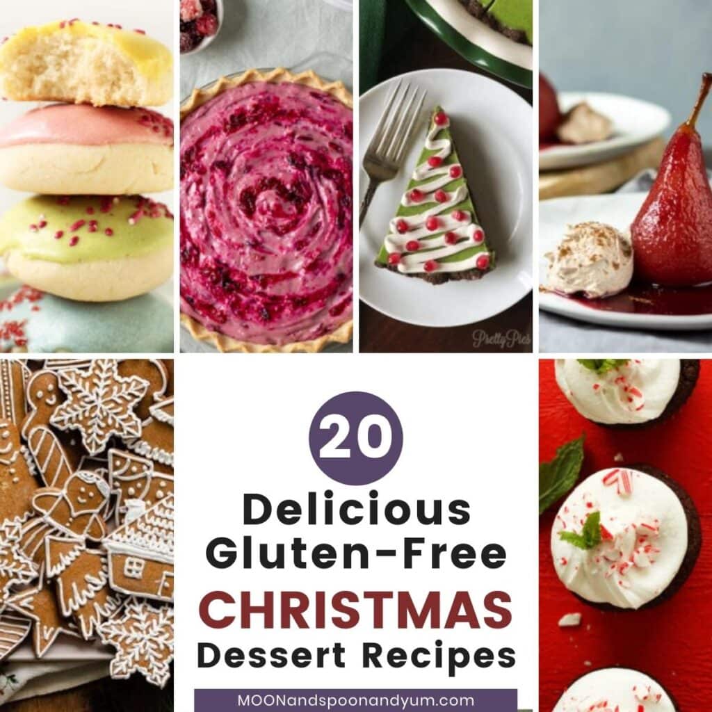 20+ Gluten-Free Christmas Desserts - MOON and spoon and yum