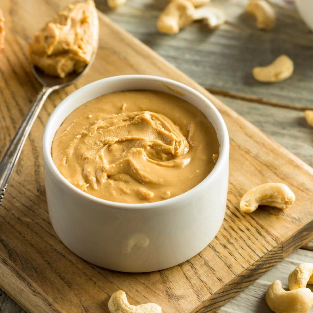 cashew butter as tahini alternative for hummus